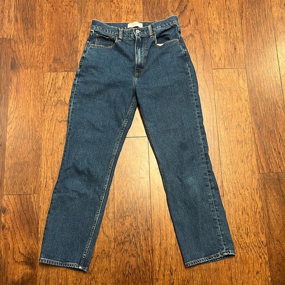 Ultra High Rise Ankle Straight Jean - Picture 2 of 7